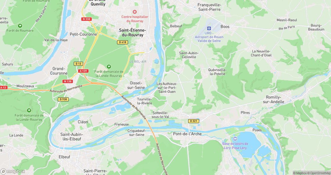 Localisation de la voiture à Les Authieux-sur-le-Port-Saint-Ouen