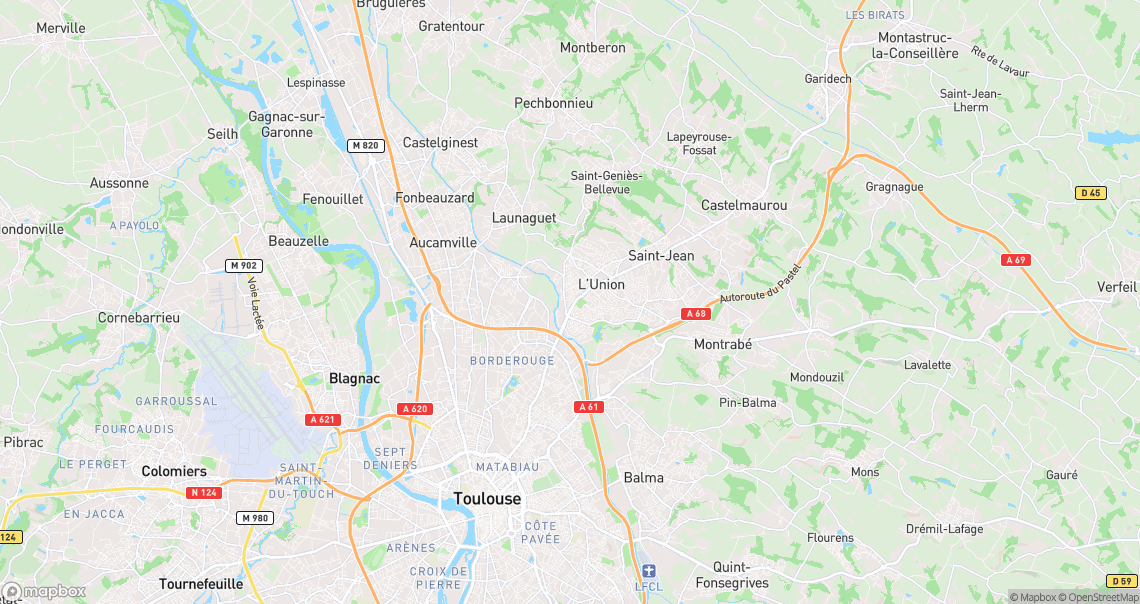 Localisation de la voiture à L'Union