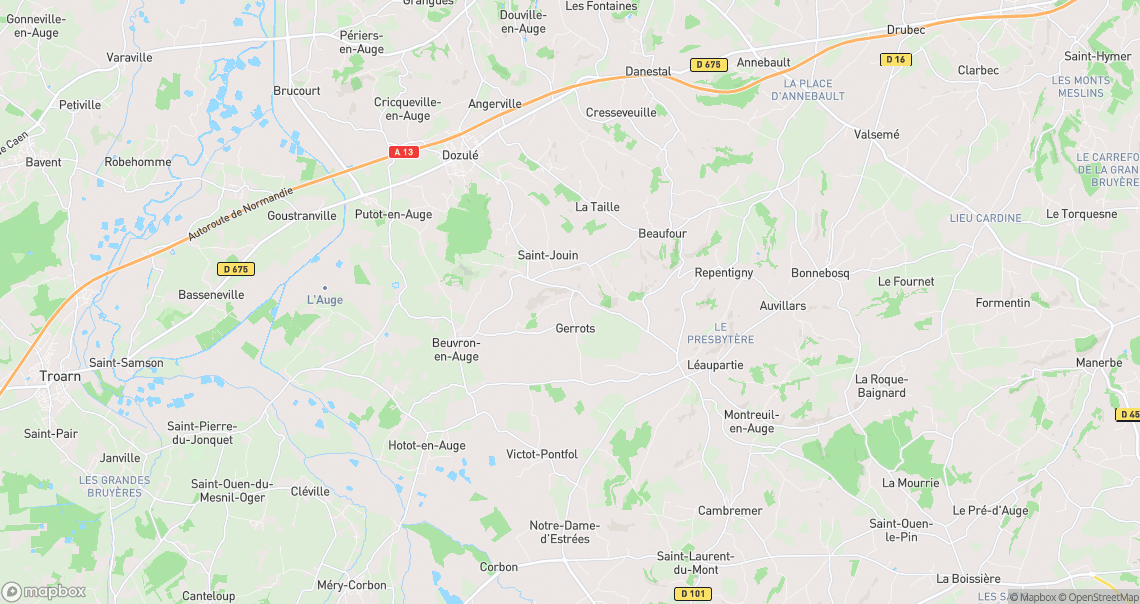 Localisation de la voiture à Gerrots