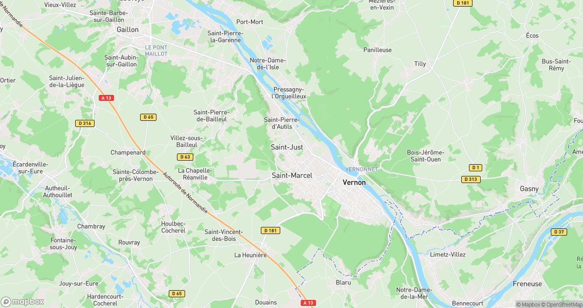 Localisation de la voiture à La Chapelle-Longueville