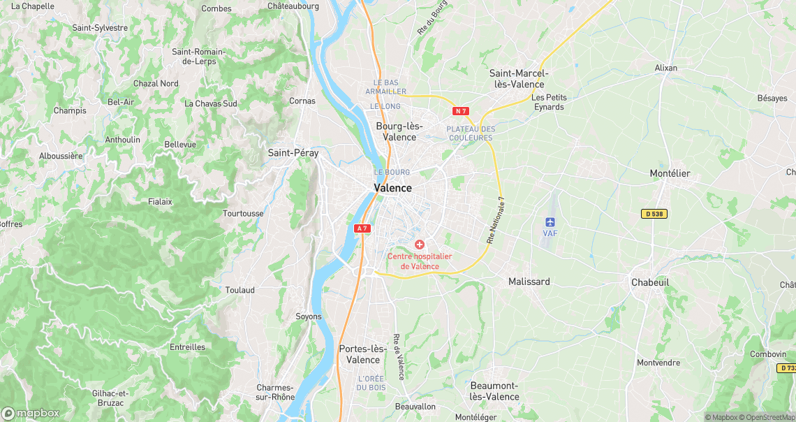 Localisation de la voiture à Valence