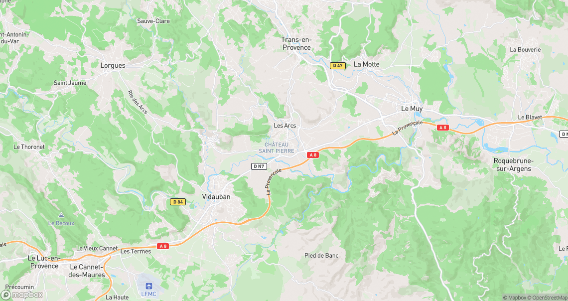 Localisation de la voiture à Les Arcs