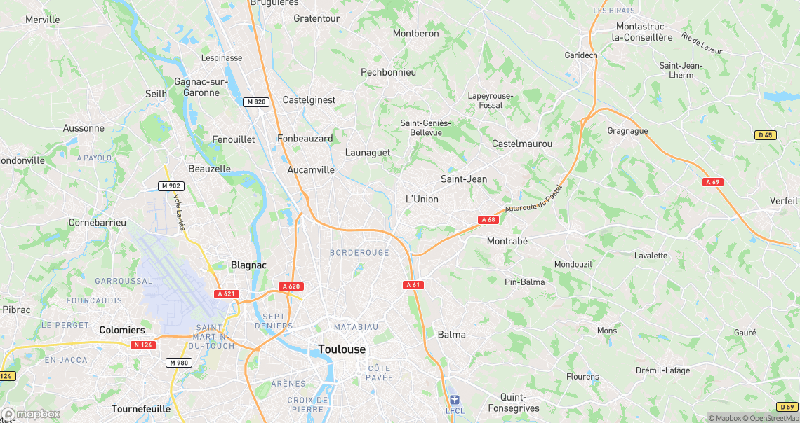 Localisation de la voiture à L'Union