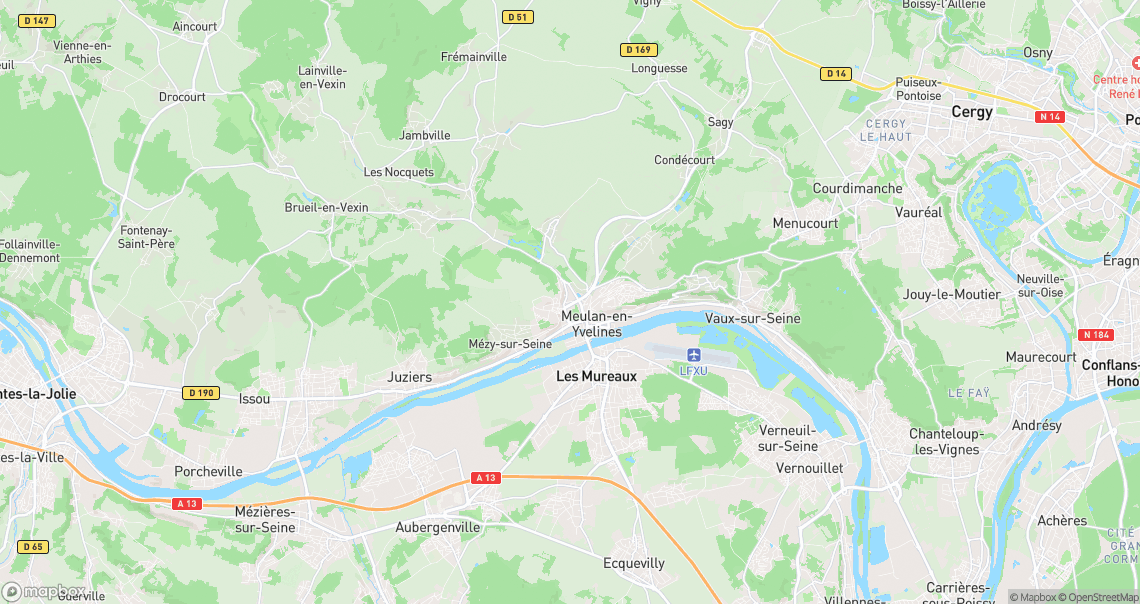 Localisation de la voiture à Hardricourt