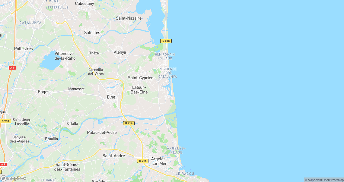 Localisation de la voiture à Saint-Cyprien