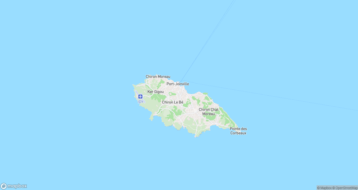 Localisation de la voiture à L'Île-d'Yeu
