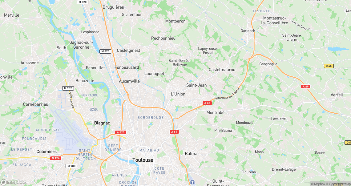 Localisation de la voiture à L'Union
