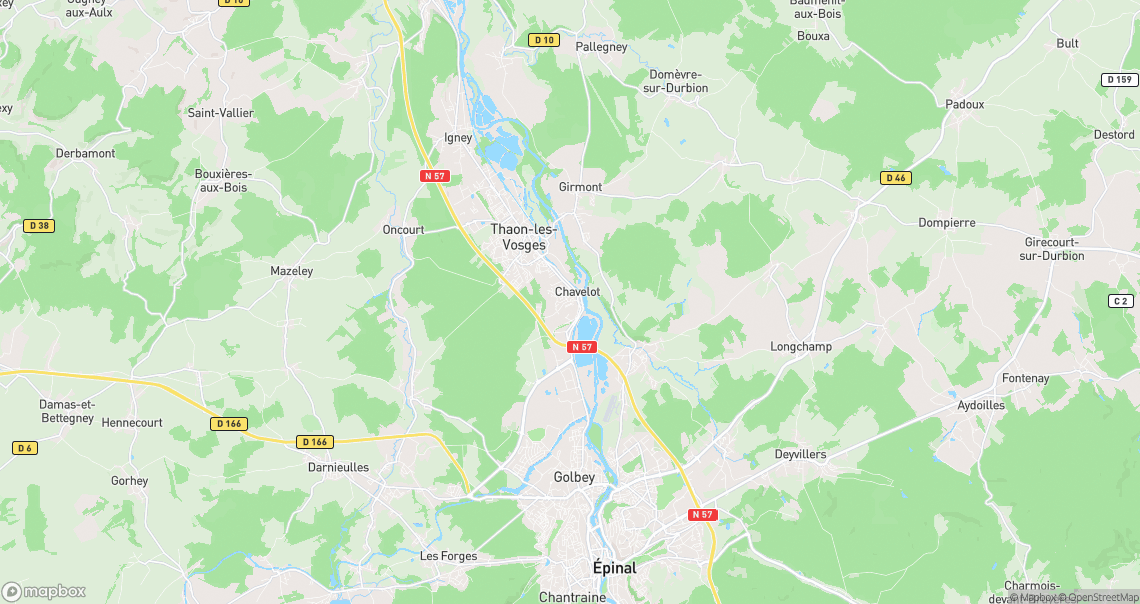 Localisation de la voiture à Chavelot