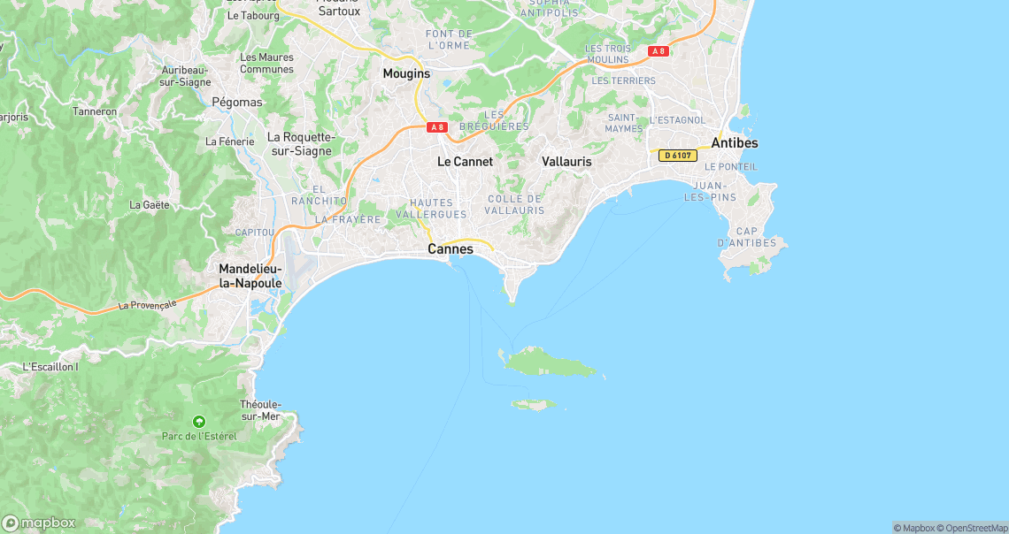 Localisation de la voiture à Cannes