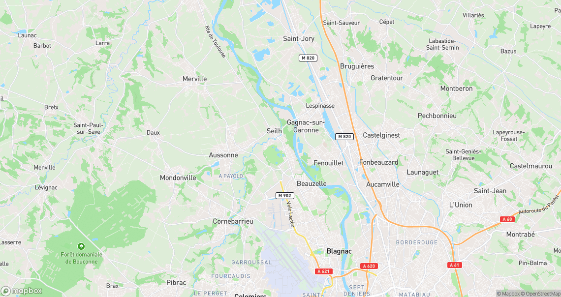 Localisation de la voiture à Seilh