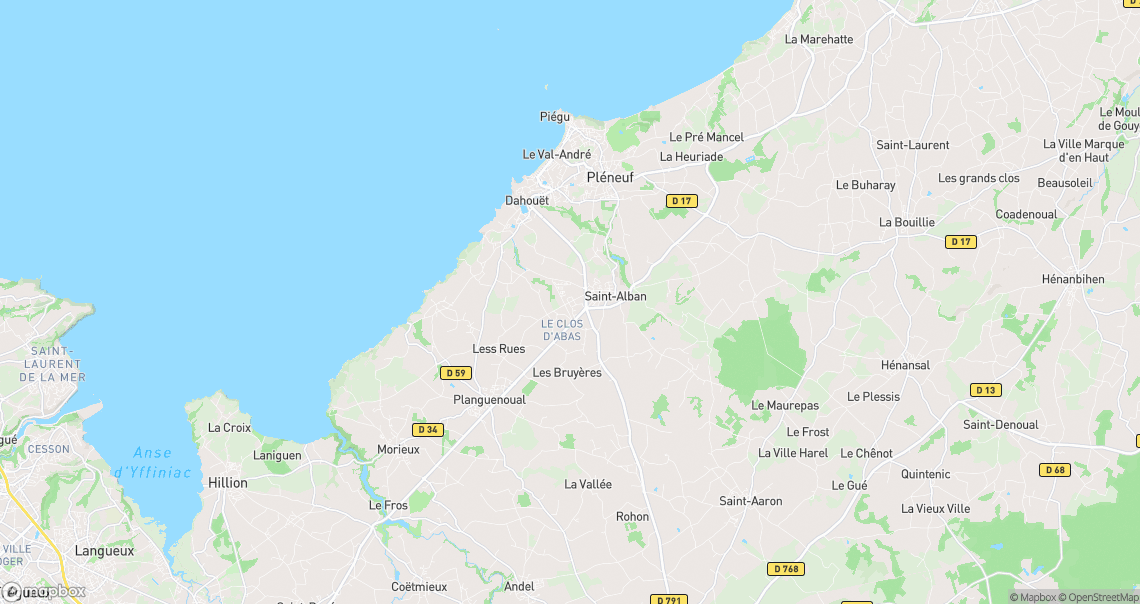 Localisation de la voiture à Saint-Alban