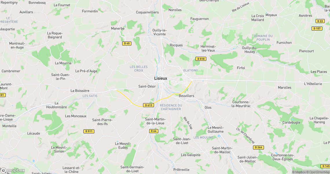 Localisation de la voiture à Lisieux
