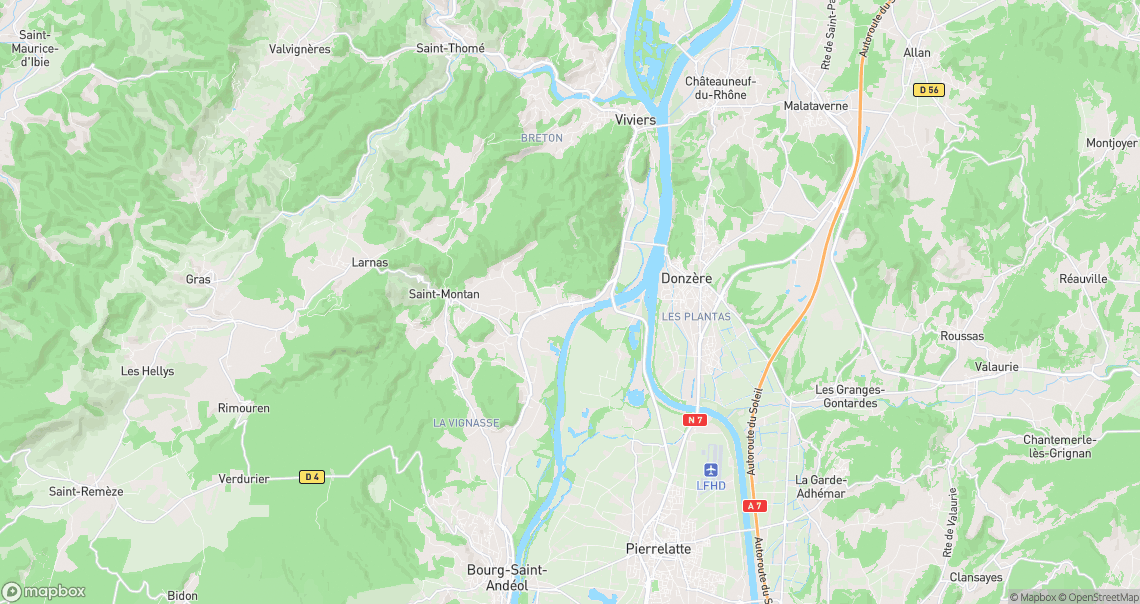 Localisation de la voiture à Viviers