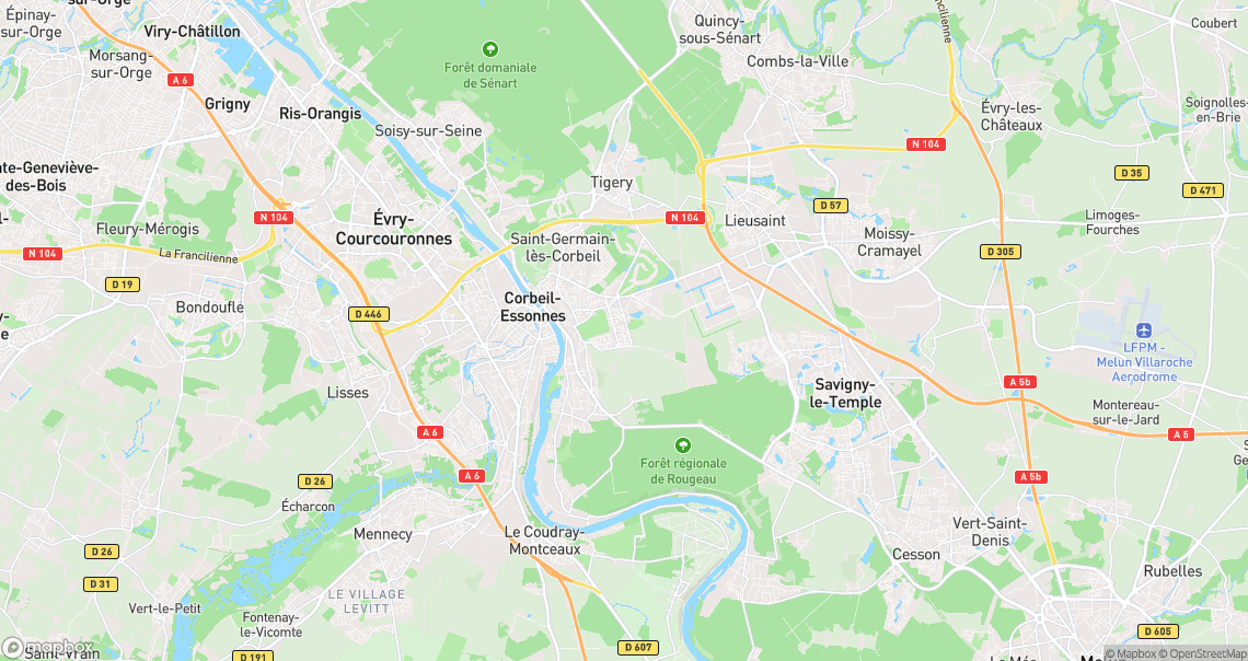 Localisation de la voiture à Saint-Pierre-du-Perray