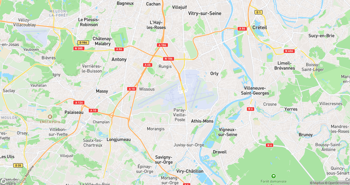 Localisation de la voiture à Paray-Vieille-Poste