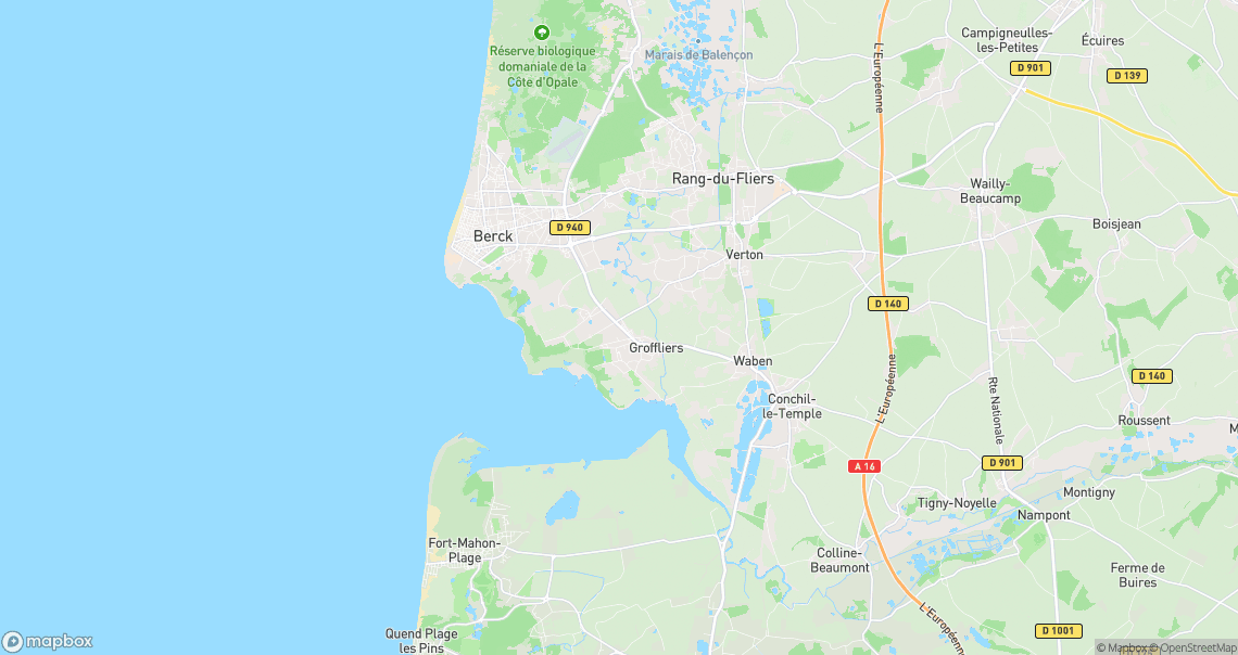 Localisation de la voiture à Groffliers