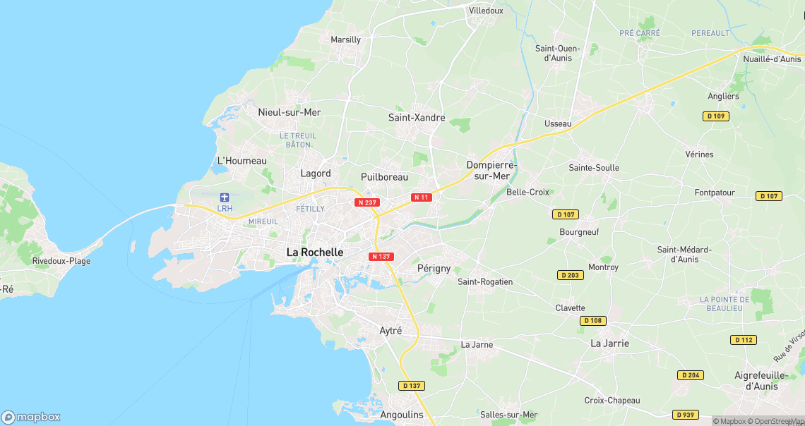 Localisation de la voiture à Périgny