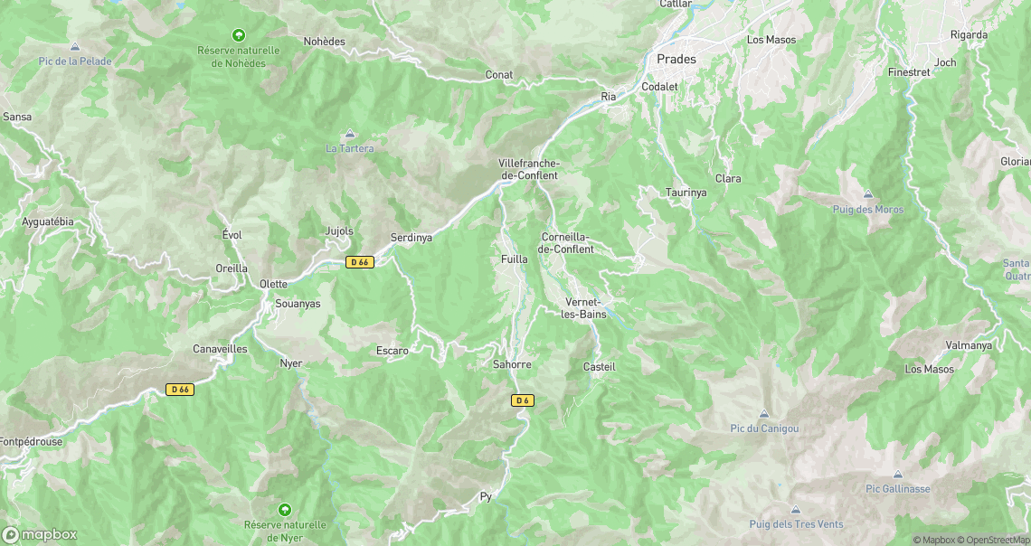 Localisation de la voiture à Fuilla