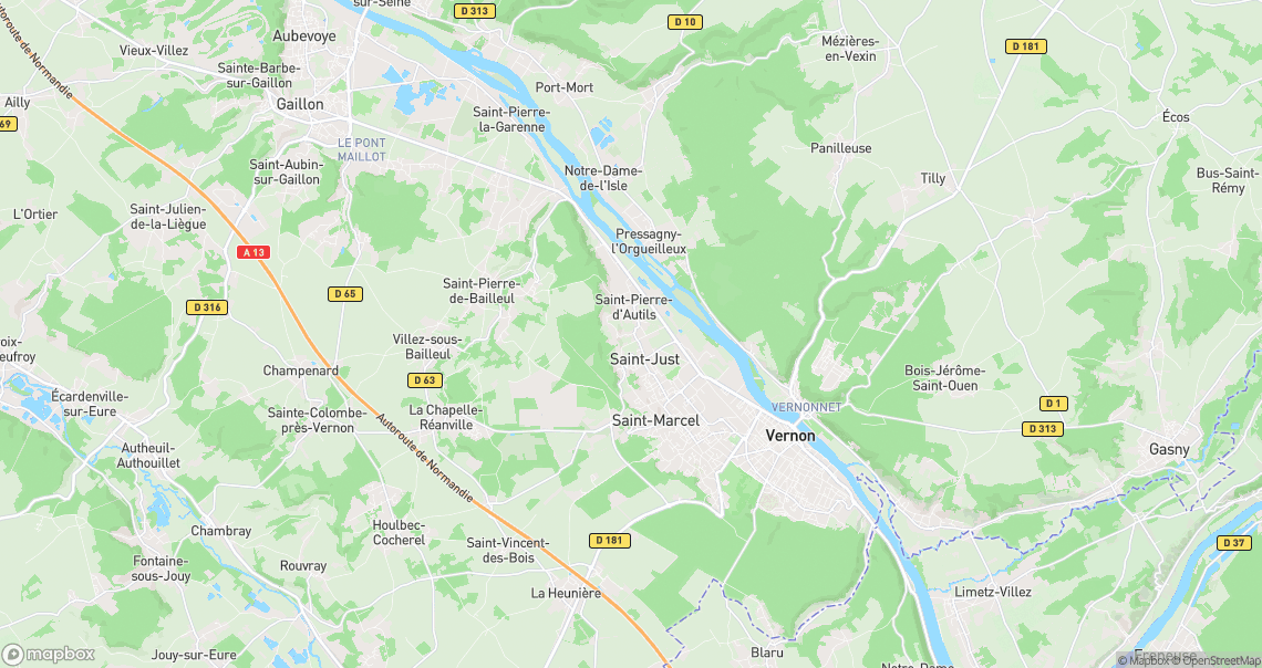 Localisation de la voiture à La Chapelle-Longueville