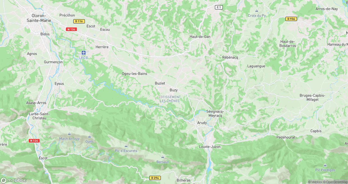 Localisation de la voiture à Buzy