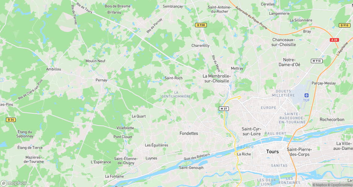Localisation de la voiture à Saint-Roch