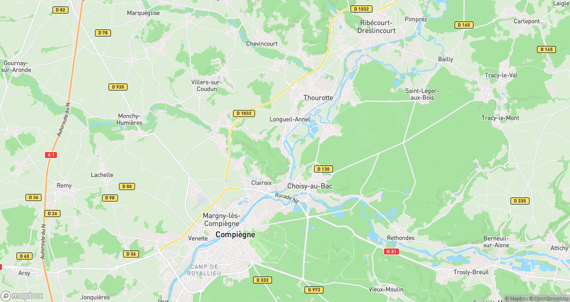 Localisation de la voiture à Janville
